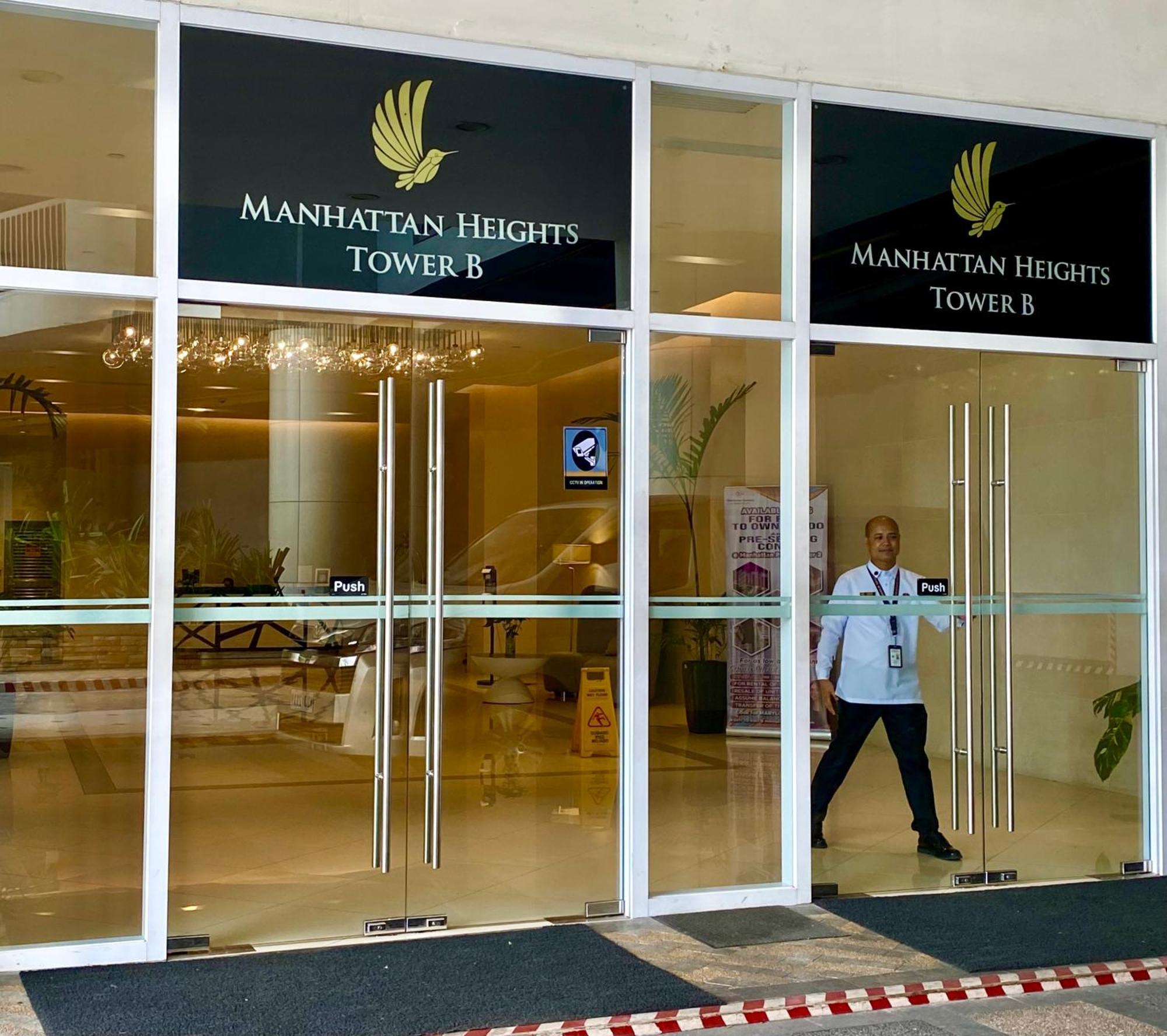 Frost At Manhattan Heights Towerb Manila Exterior foto
